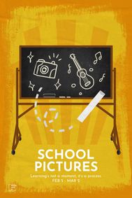 School Pictures show poster