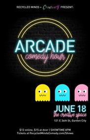 Arcade Comedy Hour show poster