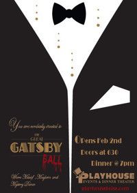 The Great Gatsby Ball show poster