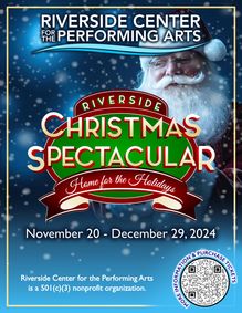 Riverside Christmas Spectacular show poster