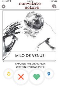 Milo de Venus show poster