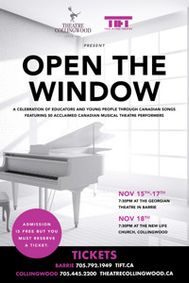 Open the Window show poster