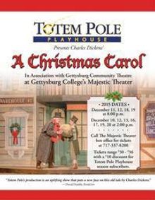 A Christmas Carol show poster