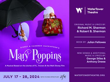 MARY POPPINS show poster