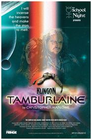 Klingon Tamburlaine show poster
