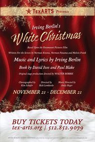 White Christmas show poster