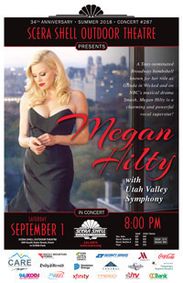 MEGAN HILTY show poster