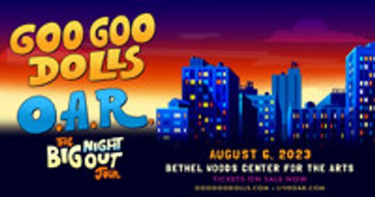 Goo Goo Dolls with O.A.R. show poster