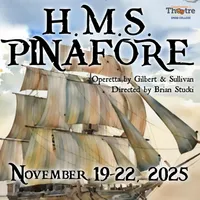 H.M.S. Pinafore in Broadway Logo