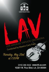 Los Angeles Virtuosi Orchestra show poster