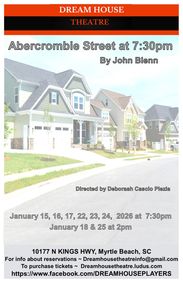 Abercrombie Street at 7:30pm by John Blenn show poster