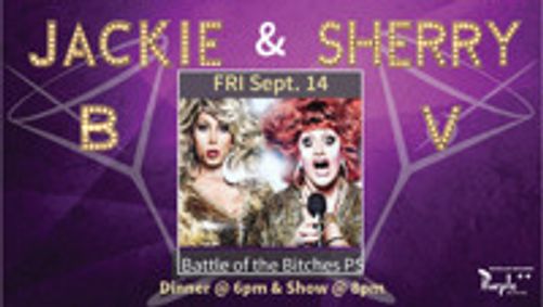 Jackie Beat & Sherry Vine - Battle Of the Bitches! show poster