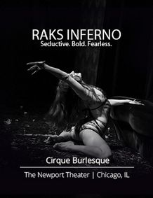 Raks Inferno show poster