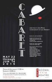 CABARET show poster