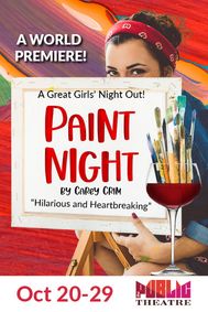 Paint Night by Carey Crim show poster