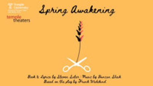 Spring Awakening show poster