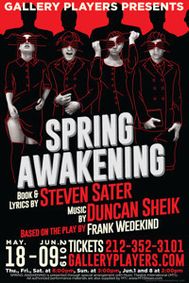 Spring Awakening show poster