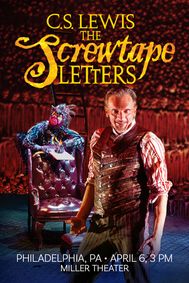 C.S. Lewis' The Screwtape Letters show poster