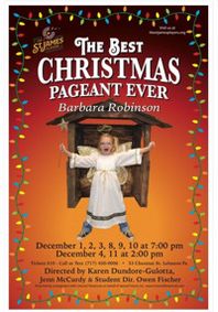 THE BEST CHRISTMAS PAGEANT EVER show poster