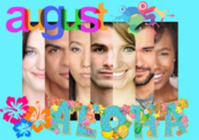 The MaD Annual August Aloha Show show poster