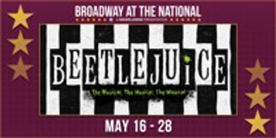 Beetlejuice show poster