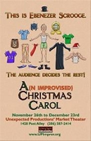 A(n Improvised) Christmas Carol show poster