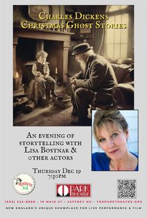 Charles Dickens Christmas Ghost Stories Readings with Lisa Bostnar