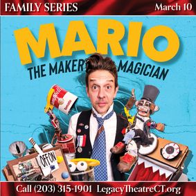 Legacy Theatre Presents Mario the Maker Magician! show poster
