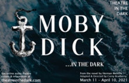 Moby Dick in the Dark show poster