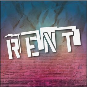Rent show poster