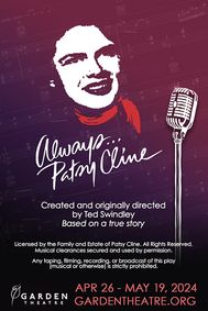 Always...Patsy Cline show poster