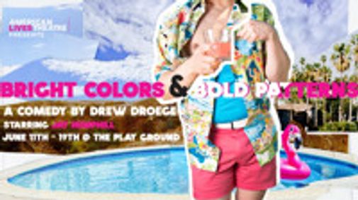 Bright Colors and Bold Patterns show poster