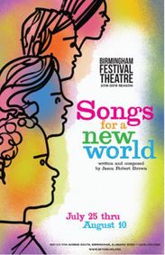 Songs for a New World by Jason Robert Brown show poster
