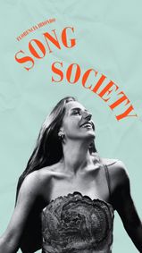 Song Society show poster
