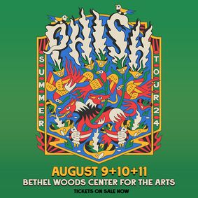 Phish show poster