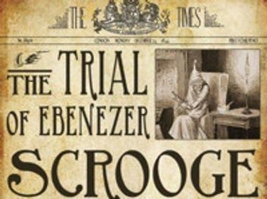 The Trial of Ebenezer Scrooge show poster