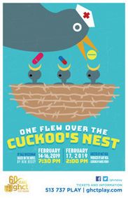 One Flew Over the Cuckoo's Nest show poster
