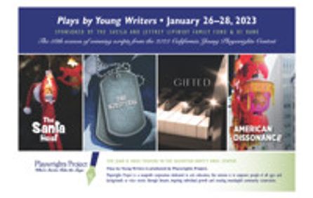 The 38th Plays by Young Writers Festival - Night of Celebration show poster
