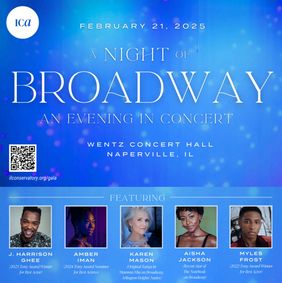 A Night of Broadway show poster