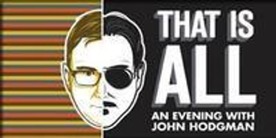 That Is All: An Evening With John Hodgman show poster