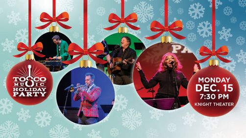 Tosco Music Holiday Party show poster