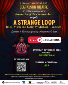 A Strange Loop show poster