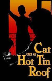 Cat on a Hot Tin Roof show poster