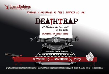 Deathtrap show poster