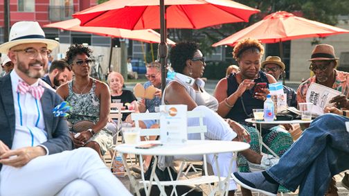 Blues in the Alley show poster