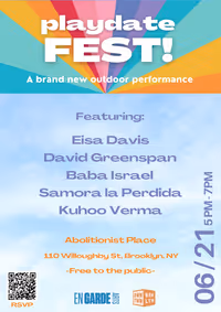 playdate Fest! show poster