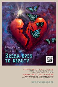 Break Open to Beauty show poster