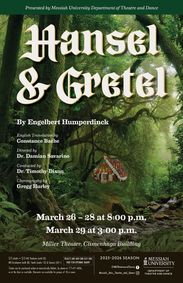 Hansel and Gretel show poster