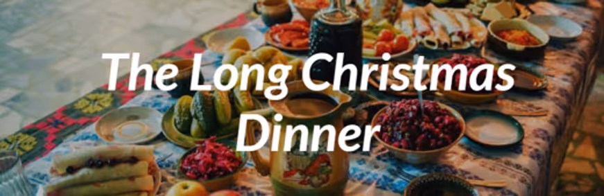 The Long Christmas Dinner show poster