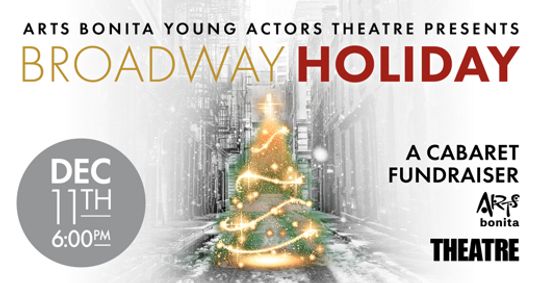 Broadway Holiday show poster